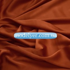 Ткань Шелк армани (терракот)